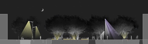 Dessin d'illustration réalisé par un étudiant