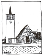 Dessin réalisé par un étudiant